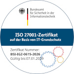 BSI-zertifiziertes Hosting